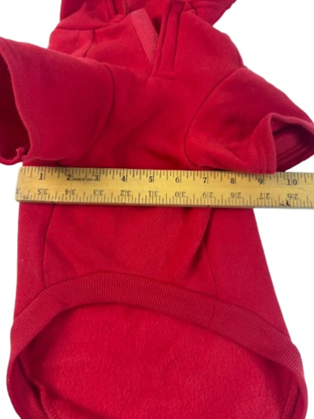 Santa Paws Holiday Dog Hoodie - Red